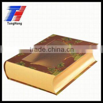 Box Paper Packaging With Book Shape