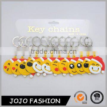 Top cheap cute silicon keychain /rubber keychain /pvc keychain