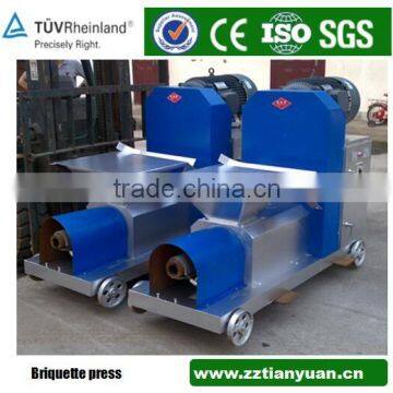 High quality made in Zhengzhou agro cotton stalks fuel briquette machine