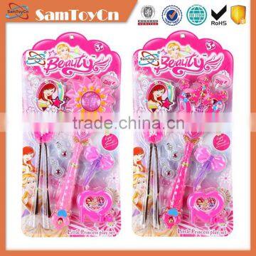 Hot crazy pink girls beauty set kids wholesale jewelry