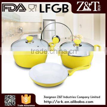 Aluminum vegetable shaped cookware with glass lid