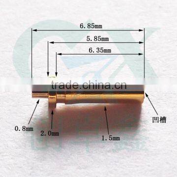 smt spring loaded precision brass pogo pin connector
