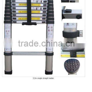 3.85m Telescopic Ladder with Unique Integral Safety Stabiliser and Heavy Duty Carry Bag folding swimming pool