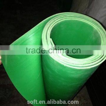 green rubber sheet