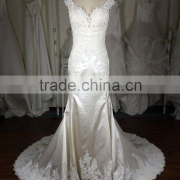 (MY20151223A) MARRY YOU A Line Open Back Alibaba Wedding Dress 2016                        
                                                                Most Popular