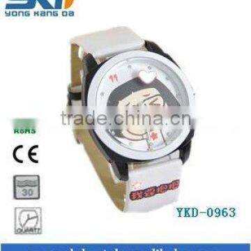 fashion lovely kids hand watch/cartoon watch with good quality