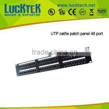 18 port, RJ45 19inch patch panel