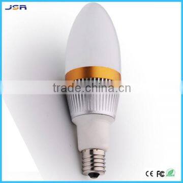 Energy saving high bright 3w 5w 7w led candle light bulbs E14 E27