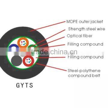 Steel Tape layer Loose Tube Outdoor Cable GYTS