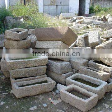 Antique stone trough