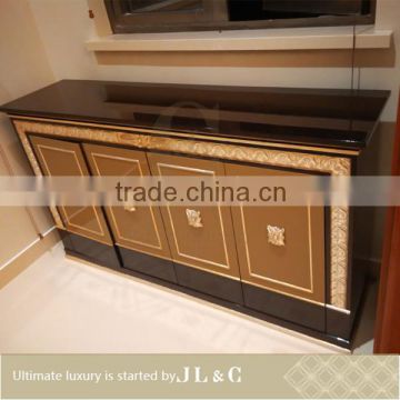 RSL10 Interior Design Solid Wood Side Cabinet-JL&C Luxury Home Furniture