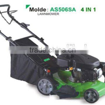 Hot sell garden gasoline lawn mower 173cc Self-propelled grass cutter machine