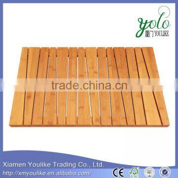 Hot selling bamboo bath mats bathroom bamboo mat