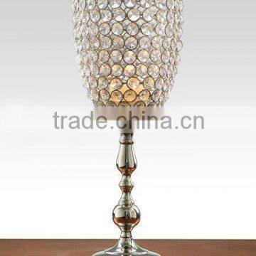 5 arms crystal candelabra