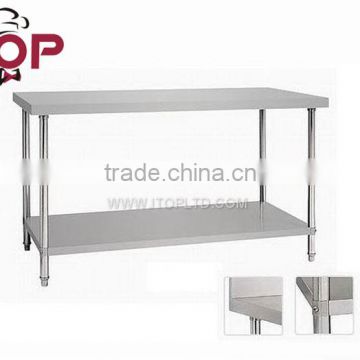 itop stainless steel restaurant kitchen worktable/work table