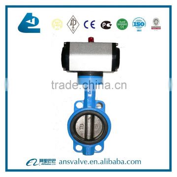 Pneumatic butterfly valve