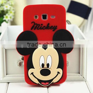 cartoon silicone cellphone case for samsung