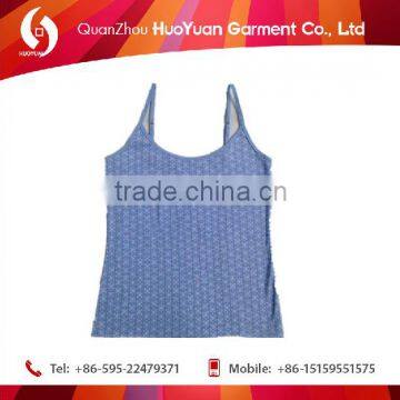 OEM lady vest huoyuan wholesale short sleeve clothes