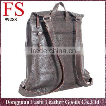 Wholesale Vintage Leather Backpack, Durable Leather Travel Backpack 2016 photo-4