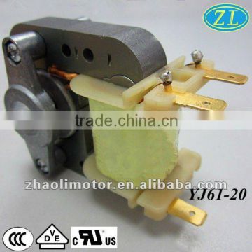 Air cooler motor Single Phase Motor YJ61-20: 120V, 60HZ, 3000rpm, motor manufacturer with specfications