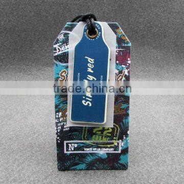 Wine Bottle Fashion denim tag Cardboard Tag