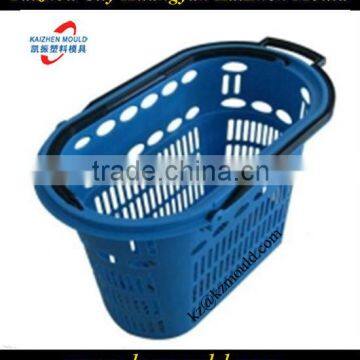 Unique shape plastic injection portable basket mould,basket mold