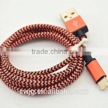 High Quality China Factory Usb 2.0 Cable Aluminum Nylon Braided Custom Usb Cable photo-3