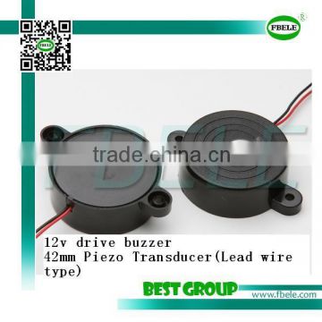 cheaper 12v 80DB 42mm drive buzzer FBPT4216