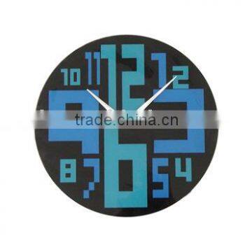 wall clock,glass clock,glass wall clock,quartz clock,crystal clock