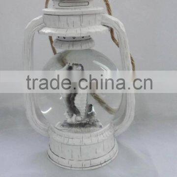 New Decoration Animal Lantern Wholesale Led Christmas Snow Lantern