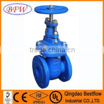 Cast Iron Metal Seated Gate Valve DIN Standard