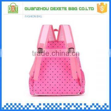 Bright Canvas Material China Cute Girls School Backpack