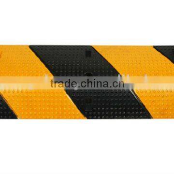 Road Safety Reflective Rubber Speed Humps / Sleeping Policeman