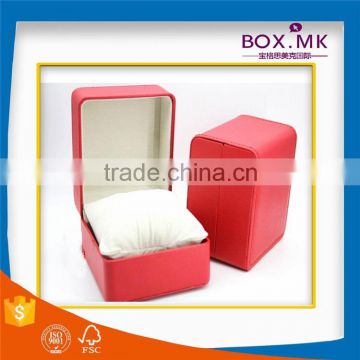 Cheap Good Quality Hot Sell New Design PU Leather Red Packaging Box Watch