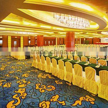 Royal Blue carpets for Banquet Hand tufted wool carpets Hotel carpets