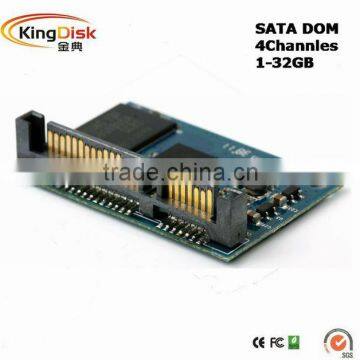 1GB~32GB SATA DOM (Disk on Module) 4 Channles