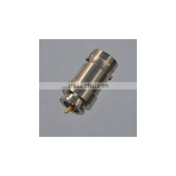 Panel mounting BNC connector female jack for cable soldering and moulding