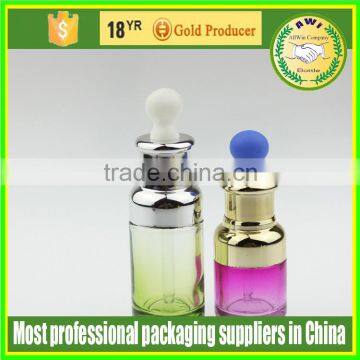 perfume 50 ml glass fragrance oil bottle with screw cap and dropper