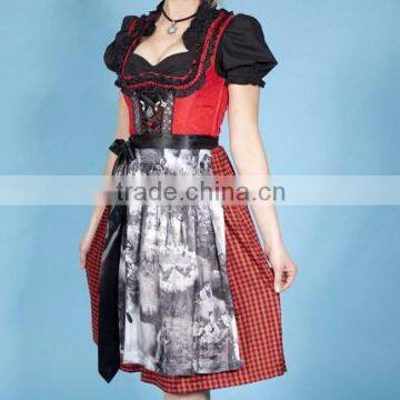 Bavarian Mini Dirndl , Dirndl Dress , Ladies Dirndl photo-3