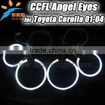 Wholesale Price CCFL Angel Eyes For COROLLA(01-04) CCFL Ring Lights For Toyota With Inverters