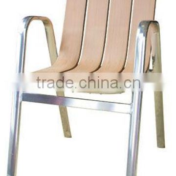 Plastic wood table and chair furniture chairs