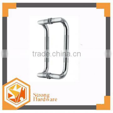 H shape O shape Glass door handle for Stainless steel door handle double sided door pull handle