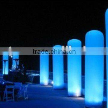 Light event decoration inflatable pillar