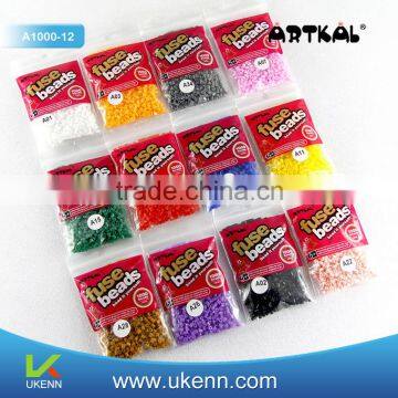 Non-toxic plastic Artkal 2.6mm perler beads toys for gift