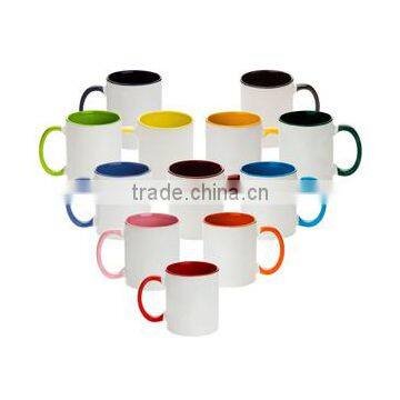 two tone ceramic mug