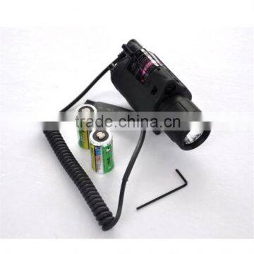 5mw 650nm Tactical green and red Laser Sight and LED for Picatinny Rail