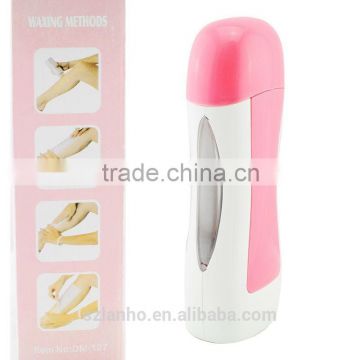 2015 new speed Depilatory Roll On Wax Heater Roller Waxing Warmer with Hot Cartridge Hair Removal