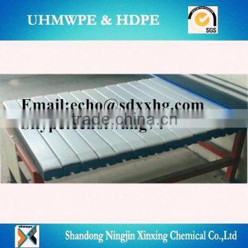 UHMWPE wear strip used on conveyor impact bar