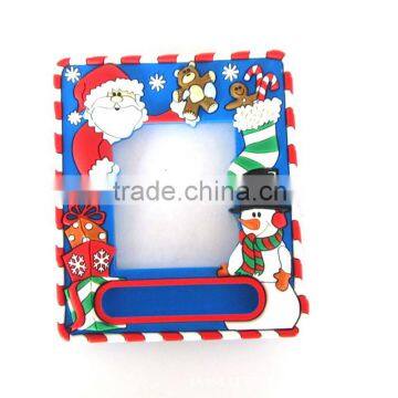 Wholesale Christmas Gift Soft PVC Photo Frame Manufacture