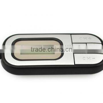 2014 Top sale usb mini fm transmitter car charger for ipnone